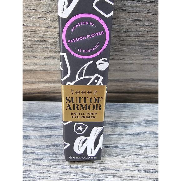 Teeez Suit of Armor Battle Prep  Eye Primer Blank Canvas - Picture 3 of 5